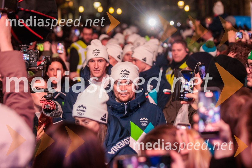 Sprejem olimpijske reprezentance Slovenije Milano Cortina 2026