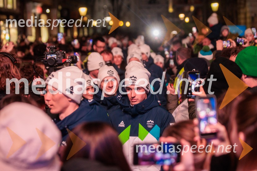 Sprejem olimpijske reprezentance Slovenije Milano Cortina 2026