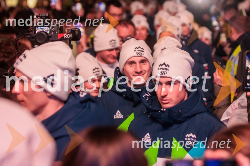 Sprejem olimpijske reprezentance Slovenije Milano Cortina 2026