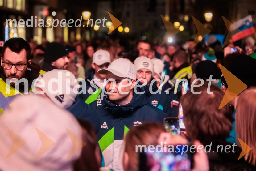 Sprejem olimpijske reprezentance Slovenije Milano Cortina 2026