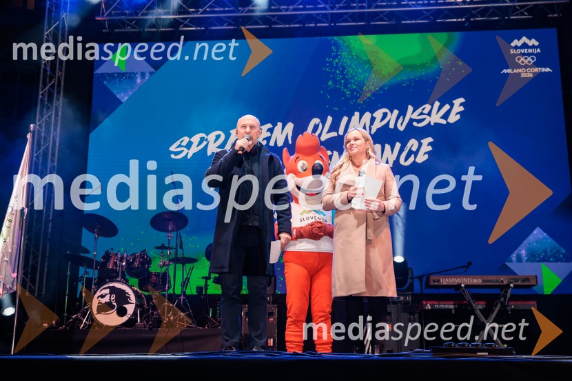 Sprejem olimpijske reprezentance Slovenije Milano Cortina 2026