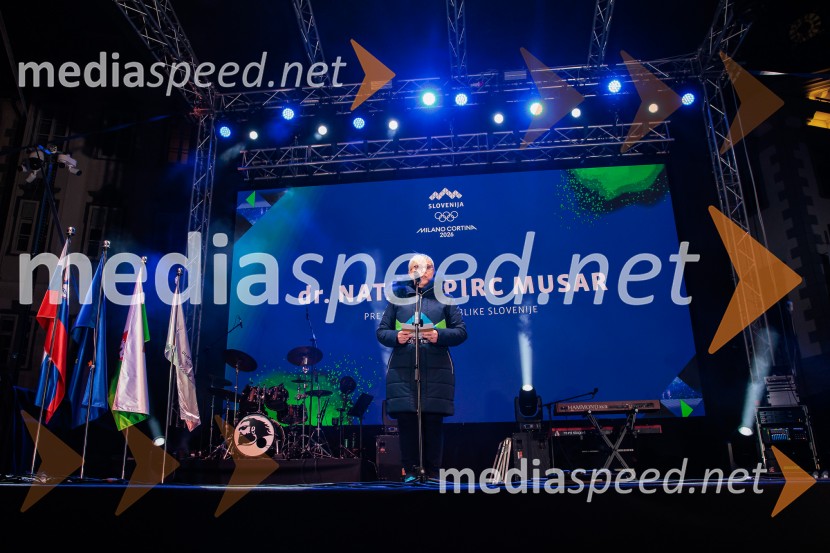 Sprejem olimpijske reprezentance Slovenije Milano Cortina 2026