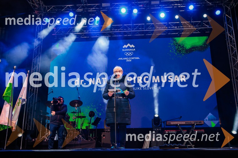 Sprejem olimpijske reprezentance Slovenije Milano Cortina 2026
