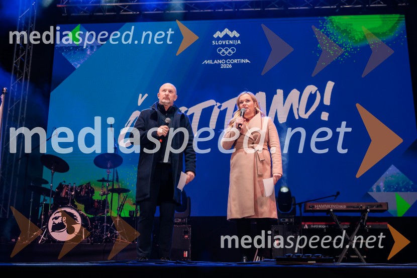 Sprejem olimpijske reprezentance Slovenije Milano Cortina 2026