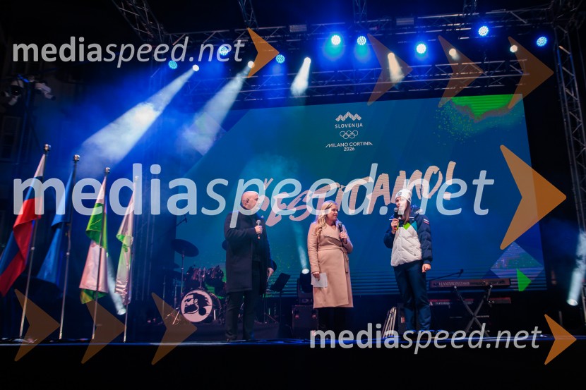 Sprejem olimpijske reprezentance Slovenije Milano Cortina 2026
