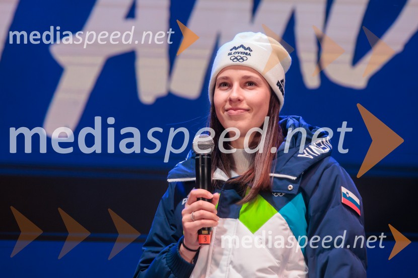 Sprejem olimpijske reprezentance Slovenije Milano Cortina 2026