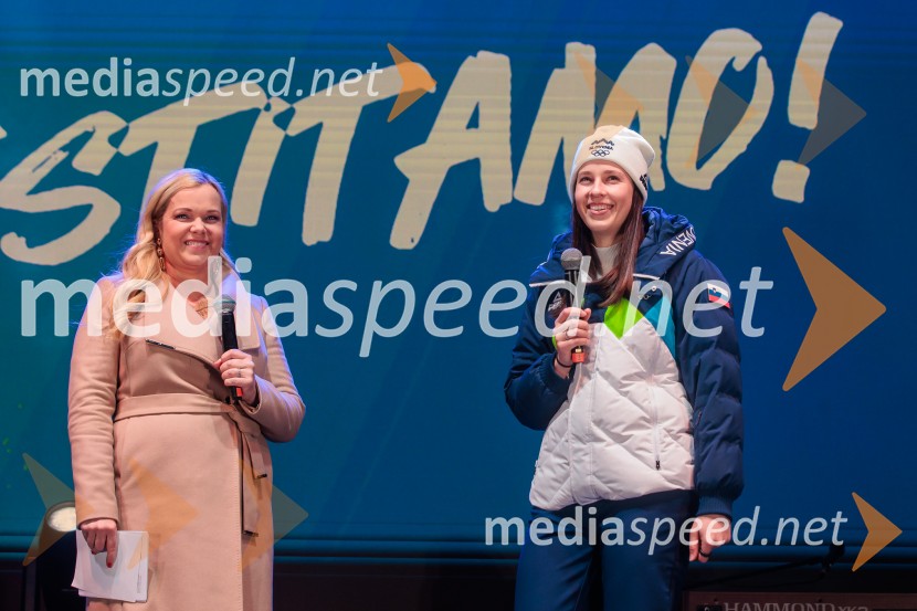Sprejem olimpijske reprezentance Slovenije Milano Cortina 2026
