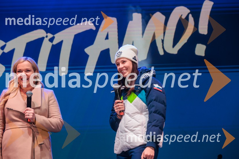 Sprejem olimpijske reprezentance Slovenije Milano Cortina 2026