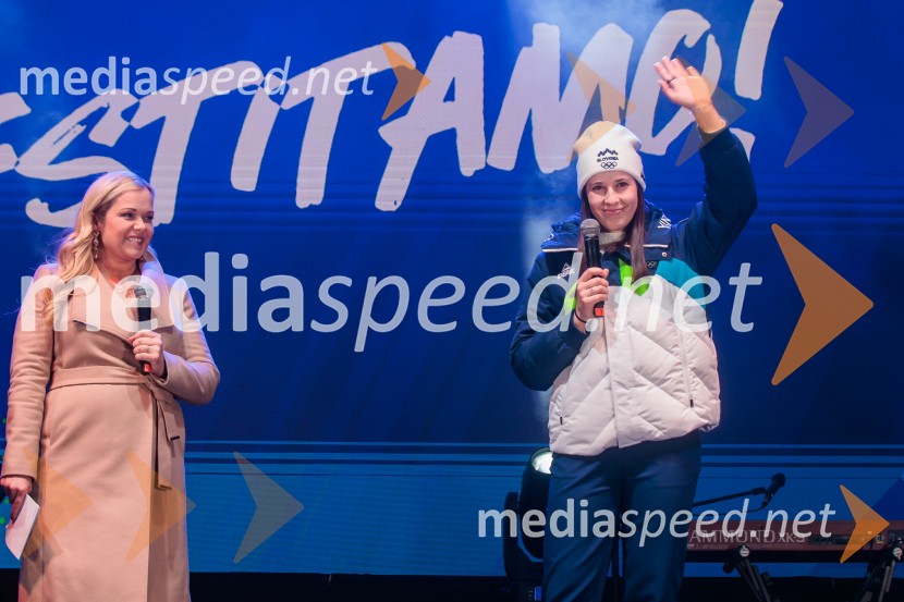 Sprejem olimpijske reprezentance Slovenije Milano Cortina 2026