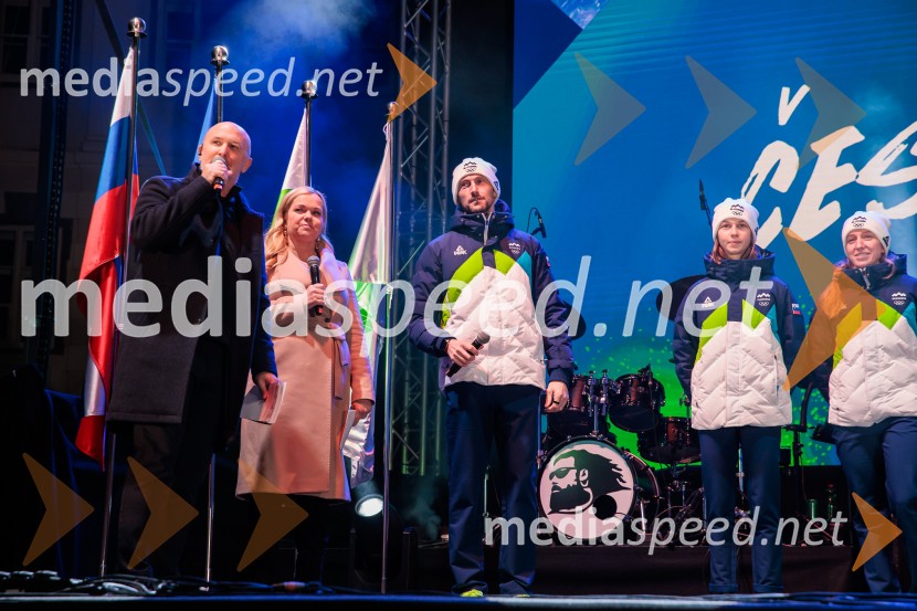 Sprejem olimpijske reprezentance Slovenije Milano Cortina 2026