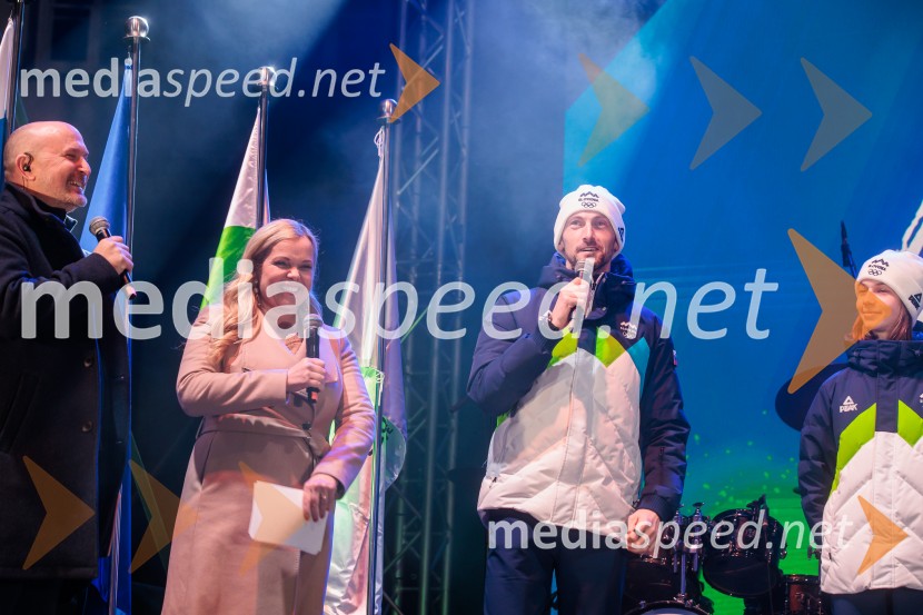 Sprejem olimpijske reprezentance Slovenije Milano Cortina 2026