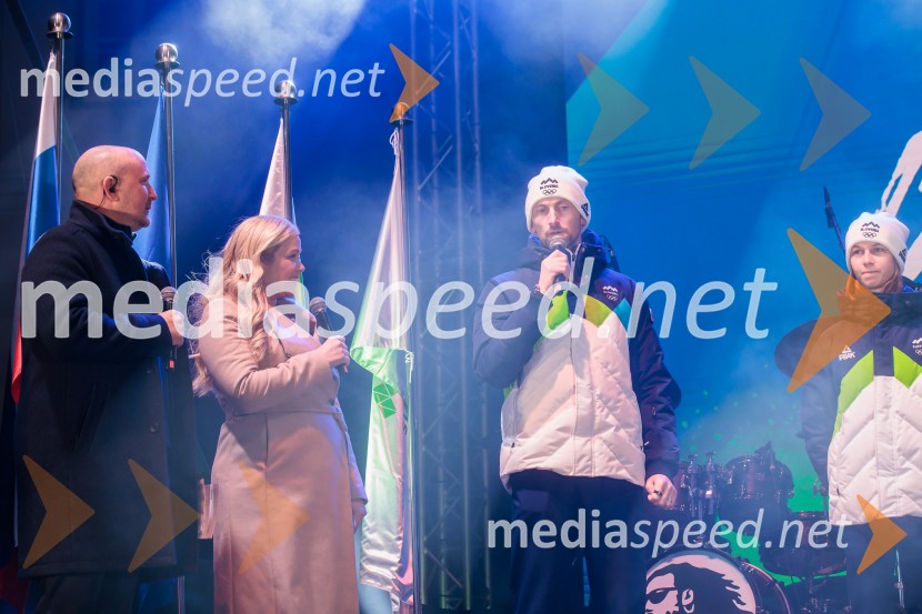 Sprejem olimpijske reprezentance Slovenije Milano Cortina 2026