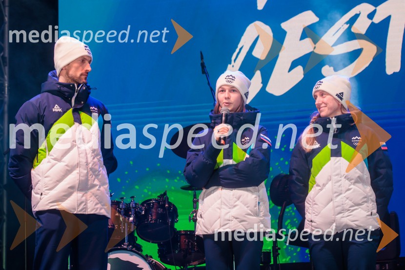 Sprejem olimpijske reprezentance Slovenije Milano Cortina 2026