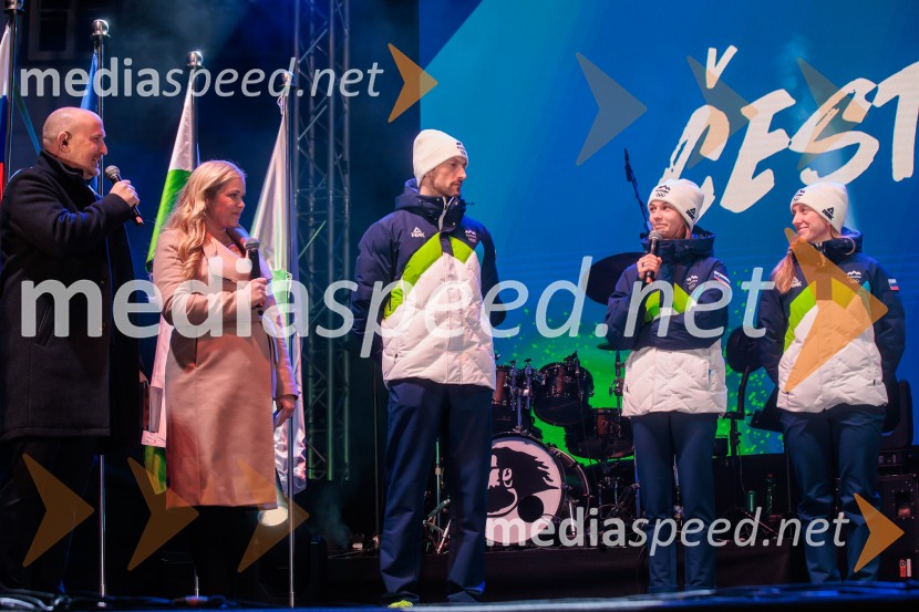 Sprejem olimpijske reprezentance Slovenije Milano Cortina 2026