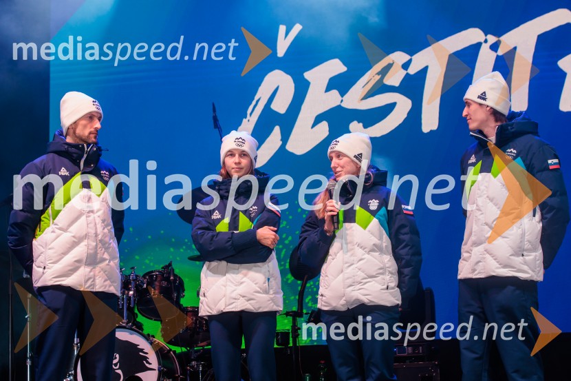 Sprejem olimpijske reprezentance Slovenije Milano Cortina 2026