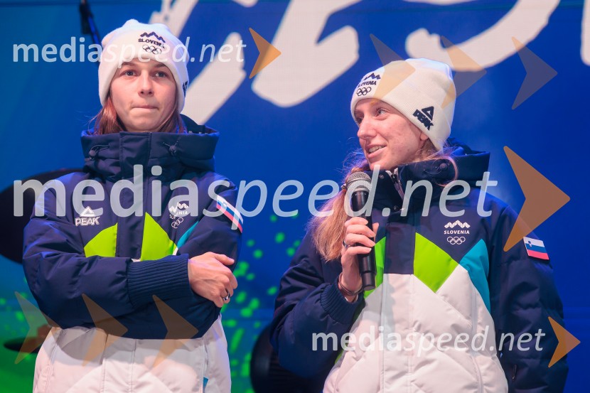 Sprejem olimpijske reprezentance Slovenije Milano Cortina 2026