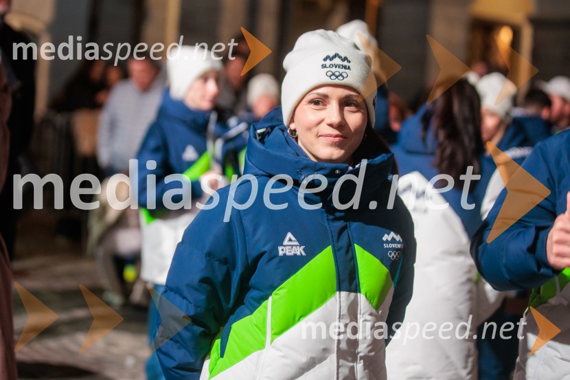 Sprejem olimpijske reprezentance Slovenije Milano Cortina 2026