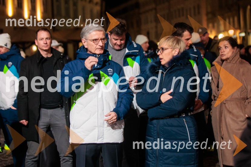 Sprejem olimpijske reprezentance Slovenije Milano Cortina 2026