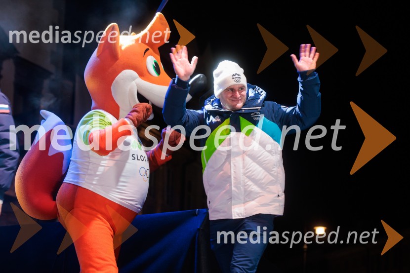 Sprejem olimpijske reprezentance Slovenije Milano Cortina 2026