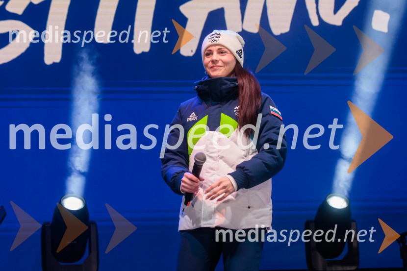 Sprejem olimpijske reprezentance Slovenije Milano Cortina 2026