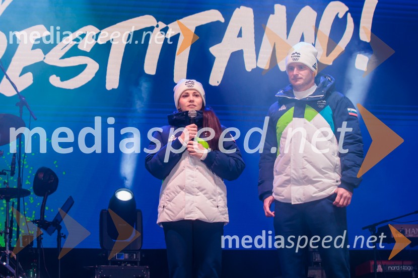 Sprejem olimpijske reprezentance Slovenije Milano Cortina 2026