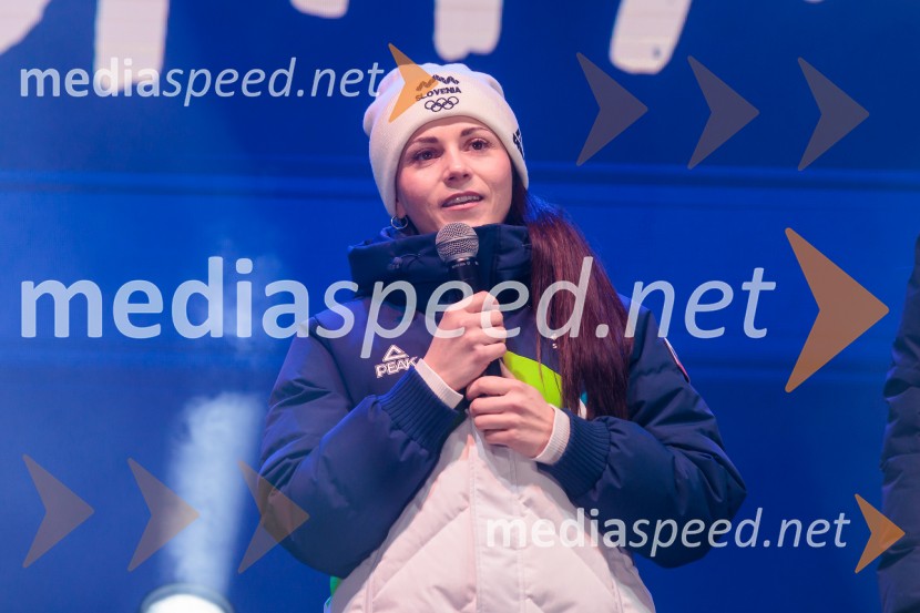 Sprejem olimpijske reprezentance Slovenije Milano Cortina 2026