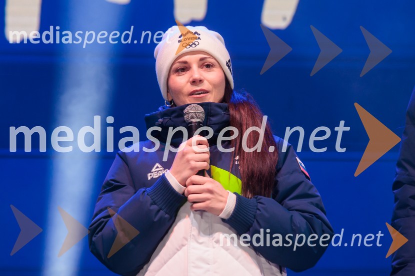 Sprejem olimpijske reprezentance Slovenije Milano Cortina 2026