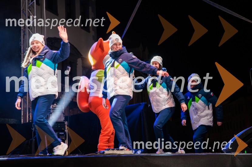 Sprejem olimpijske reprezentance Slovenije Milano Cortina 2026