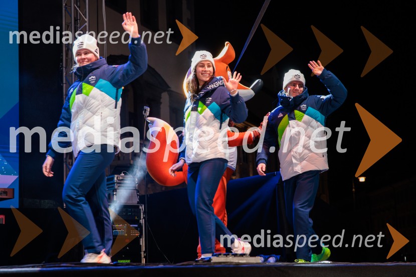 Sprejem olimpijske reprezentance Slovenije Milano Cortina 2026