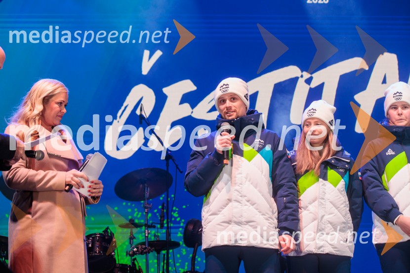 Sprejem olimpijske reprezentance Slovenije Milano Cortina 2026