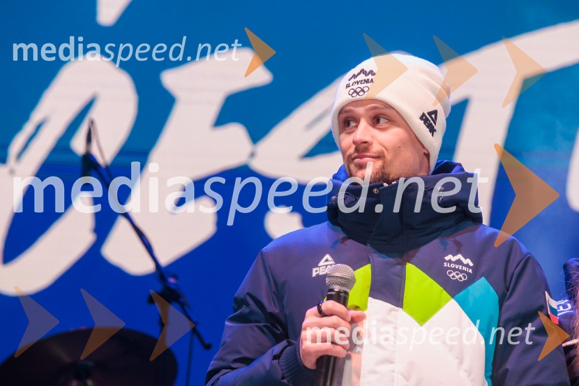 Sprejem olimpijske reprezentance Slovenije Milano Cortina 2026