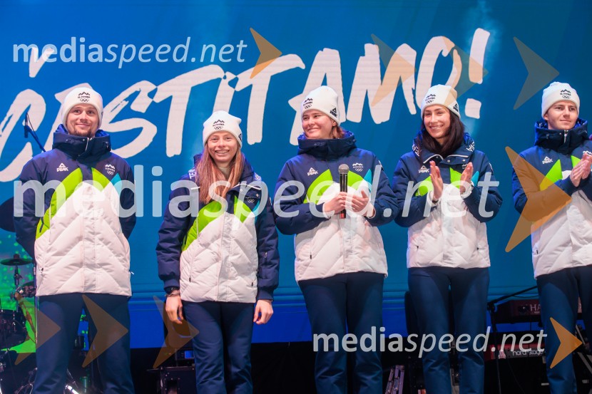Sprejem olimpijske reprezentance Slovenije Milano Cortina 2026