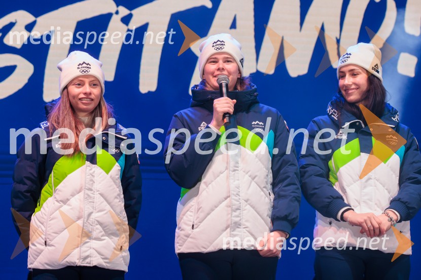 Sprejem olimpijske reprezentance Slovenije Milano Cortina 2026