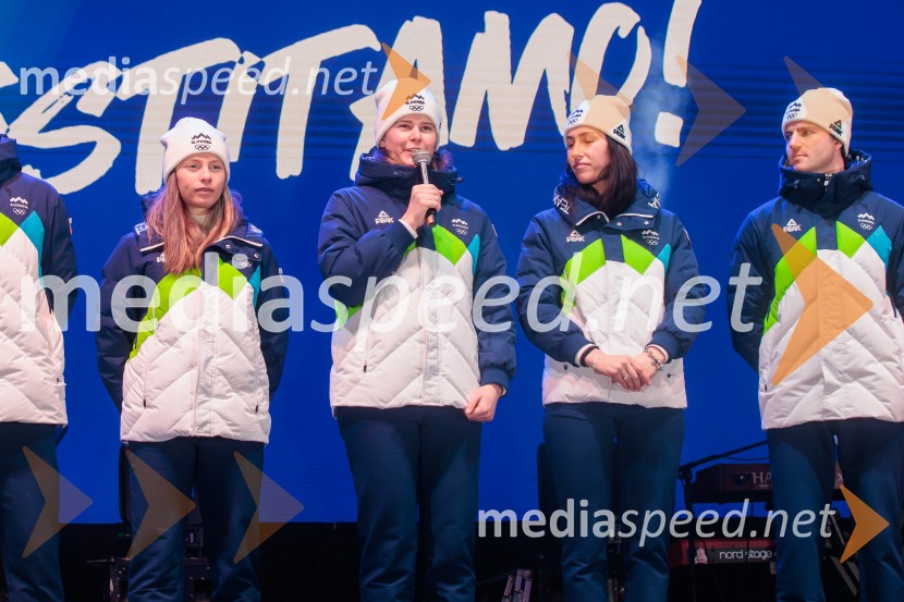 Sprejem olimpijske reprezentance Slovenije Milano Cortina 2026