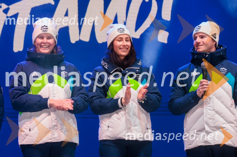 Sprejem olimpijske reprezentance Slovenije Milano Cortina 2026