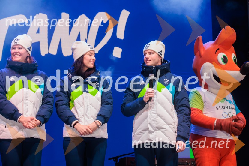 Sprejem olimpijske reprezentance Slovenije Milano Cortina 2026