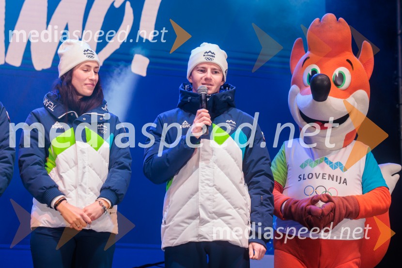 Sprejem olimpijske reprezentance Slovenije Milano Cortina 2026