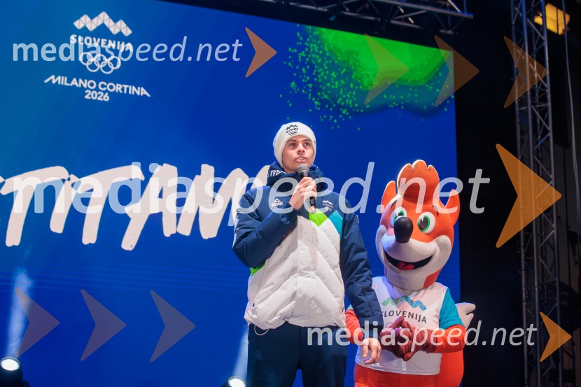 Sprejem olimpijske reprezentance Slovenije Milano Cortina 2026