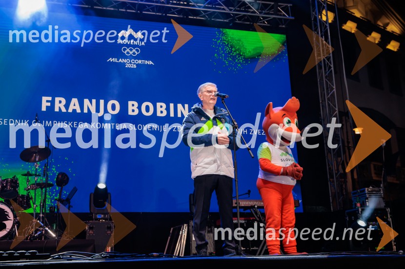Sprejem olimpijske reprezentance Slovenije Milano Cortina 2026