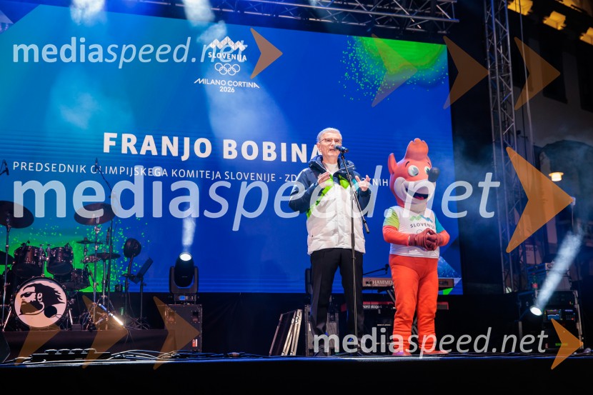 Sprejem olimpijske reprezentance Slovenije Milano Cortina 2026
