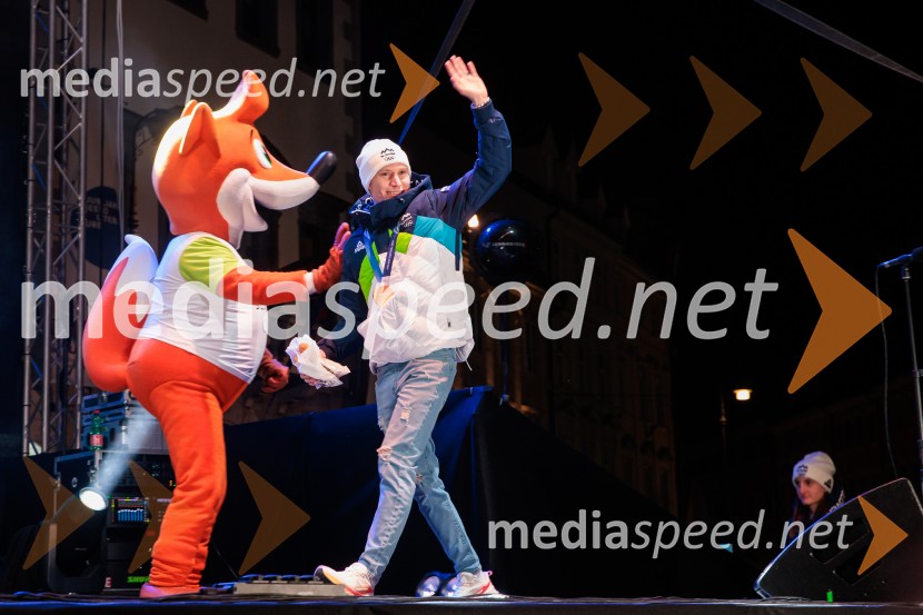 Sprejem olimpijske reprezentance Slovenije Milano Cortina 2026