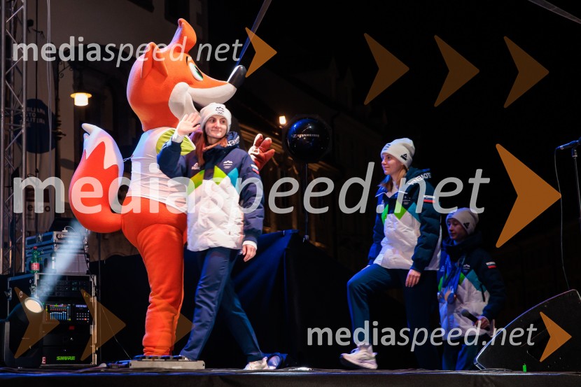 Sprejem olimpijske reprezentance Slovenije Milano Cortina 2026