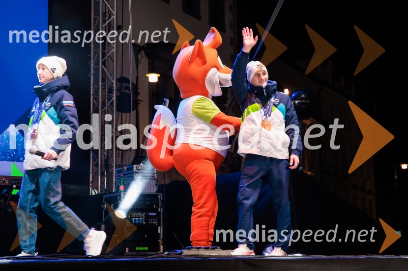 Sprejem olimpijske reprezentance Slovenije Milano Cortina 2026