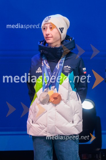 Sprejem olimpijske reprezentance Slovenije Milano Cortina 2026