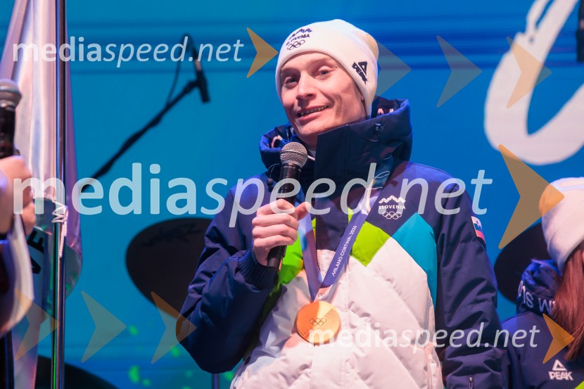 Sprejem olimpijske reprezentance Slovenije Milano Cortina 2026