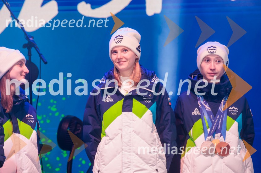 Sprejem olimpijske reprezentance Slovenije Milano Cortina 2026