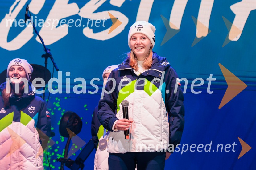 Sprejem olimpijske reprezentance Slovenije Milano Cortina 2026