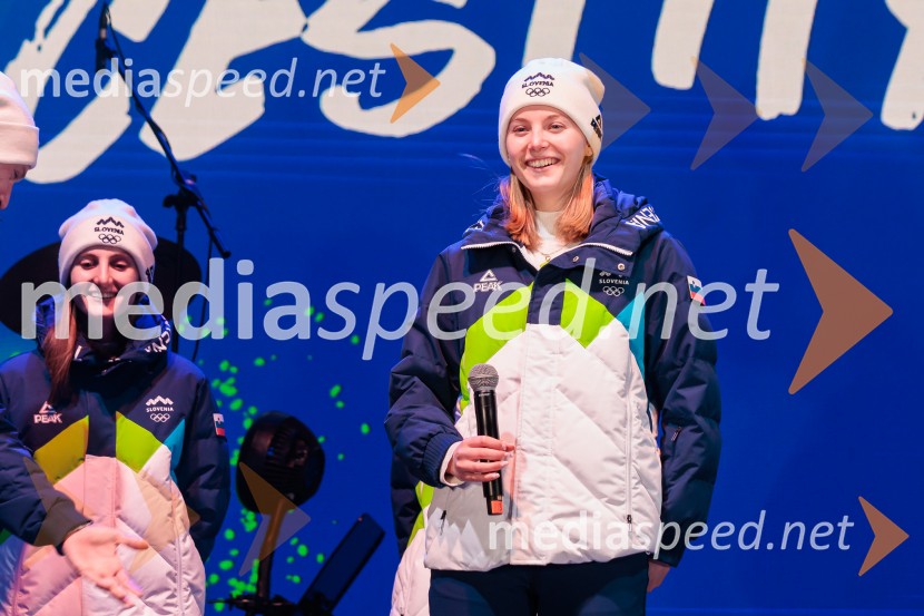 Sprejem olimpijske reprezentance Slovenije Milano Cortina 2026