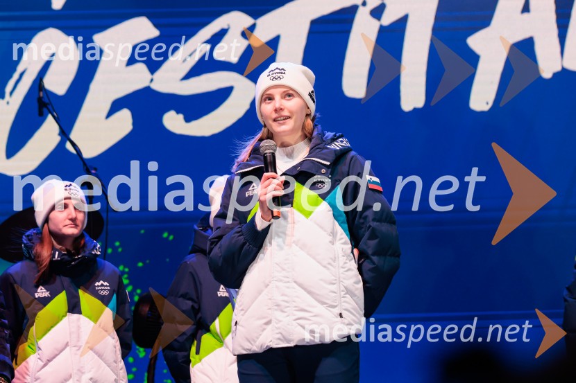 Sprejem olimpijske reprezentance Slovenije Milano Cortina 2026