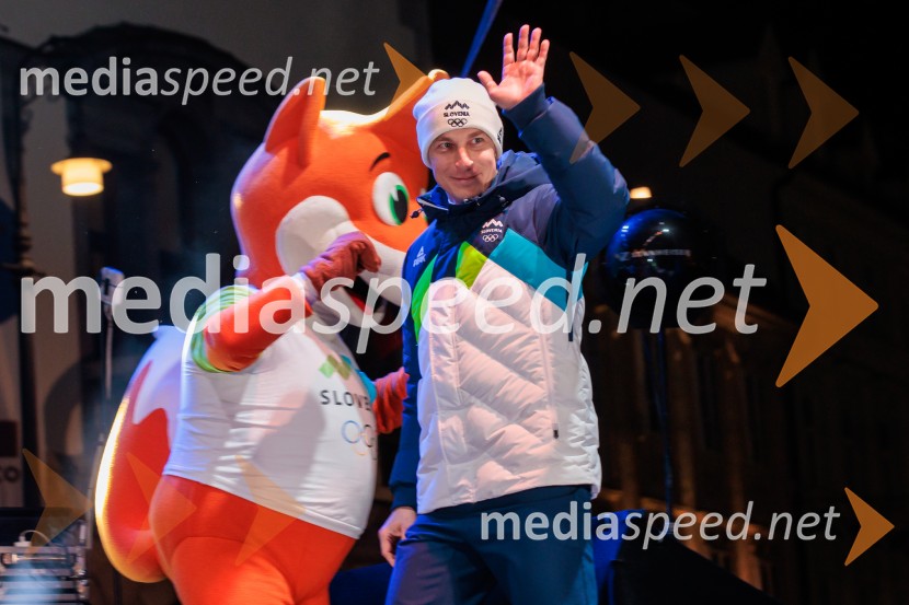 Sprejem olimpijske reprezentance Slovenije Milano Cortina 2026